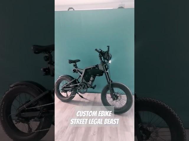 FULL CUSTOM gunai mx25 #ebike #fatbike #veloelectrique #bafang #diy #custombike