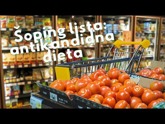 Šoping lista živil: ANTIKANDIDNA DIETA