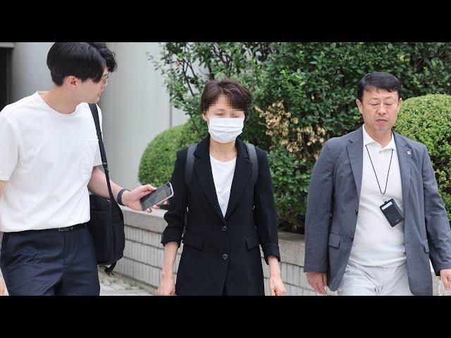 '뇌물 수수 의혹' 현직 경무관 영장심사…묵묵부답 / 연합뉴스TV (YonhapnewsTV)