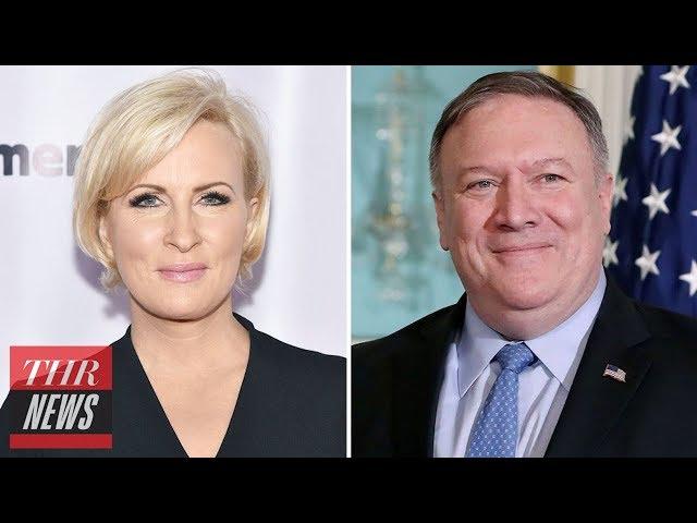 Mika Brzezinski Fires Back at Mike Pompeo Calling Him 'A Wannabe Dictator's Butt Boy' | THR News
