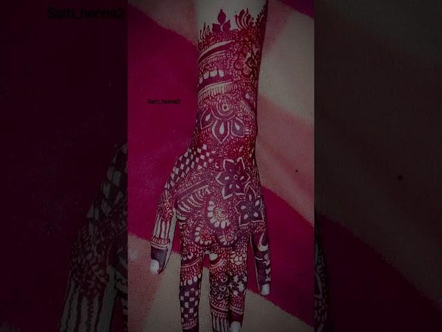 bridal Sam's henna #designs #mehndi #firyou