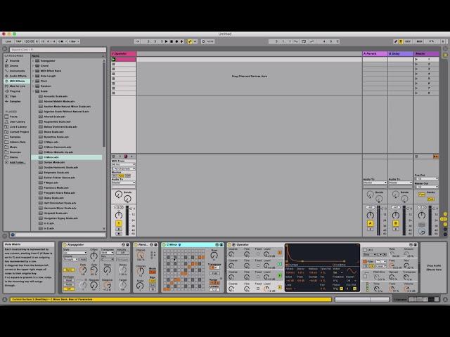 Ableton Live Tutorial - Automatic Melody Generator w/ MIDI Effects