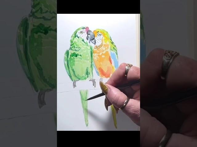 lets draw and paint birds