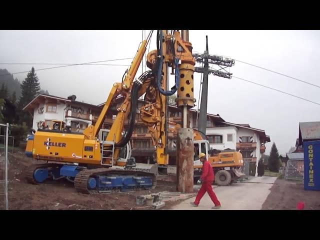 Kaiserhof Kitzbühel Baugrubensicherung.MP4