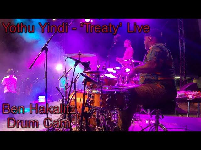 Yothu Yindi - Treaty (Drum Cam) Ben Hakalitz on Drums: Townsville 2021