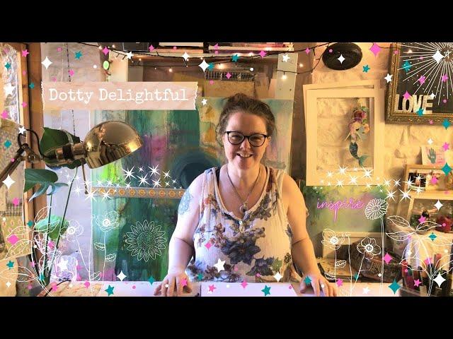 Beginners art with Dotty Delightful