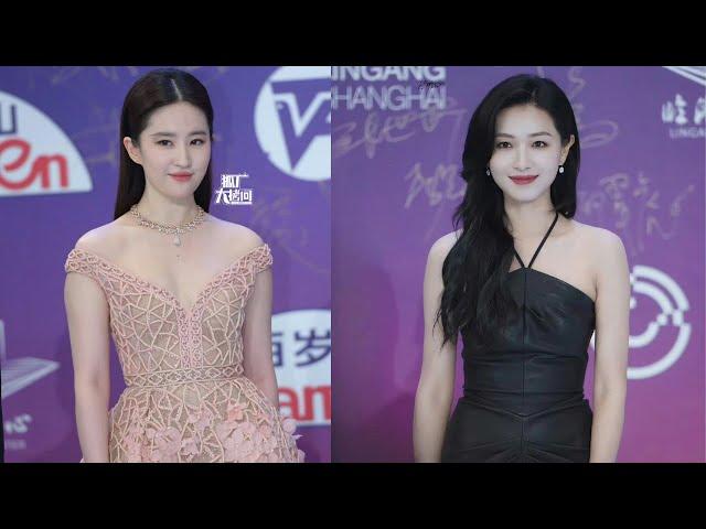 Liu Yifei revealed physical flaws, her visual was inferior to Wan Qian at Magnolia Awards Ceremony