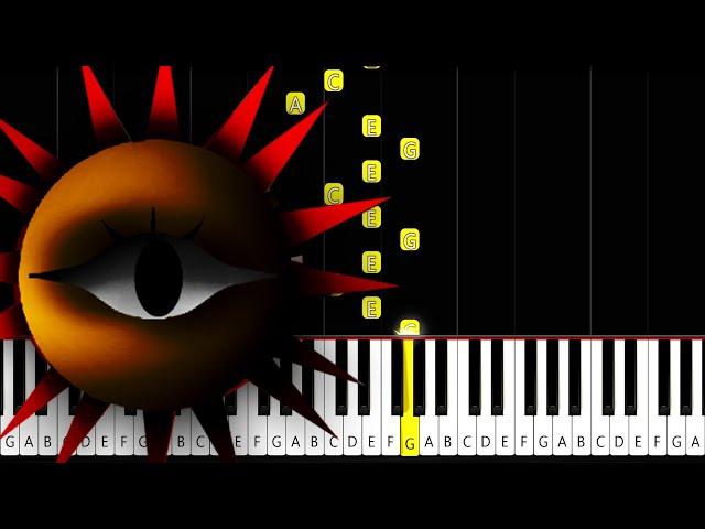 All Incredibox SPRUNKI INFECTED Sounds - Piano Tutorial