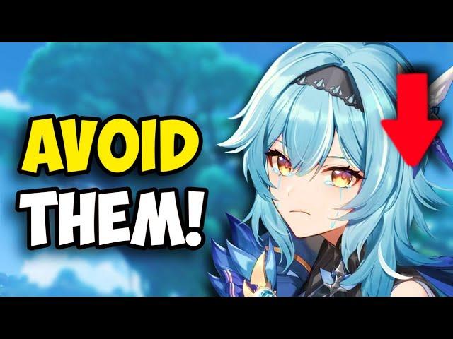 Top 5 WORST Limited 5*s In Genshin Impact! (5.1)