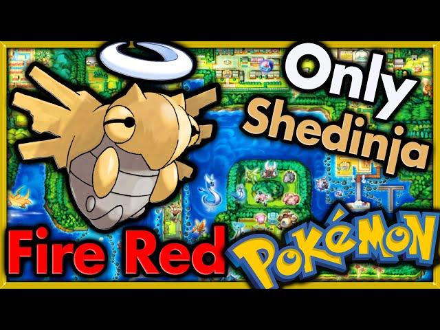 Can I Beat Pokemon Fire Red with ONLY Shedinja?  Pokemon Challenges ► NO ITEMS IN BATTLE