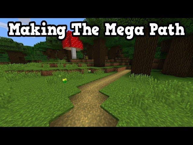 Minecraft Xbox - Building The Extra Long Pathway