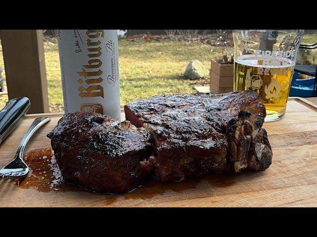 Prime Rib Steak on the Napoleon Grills Pro Kettle