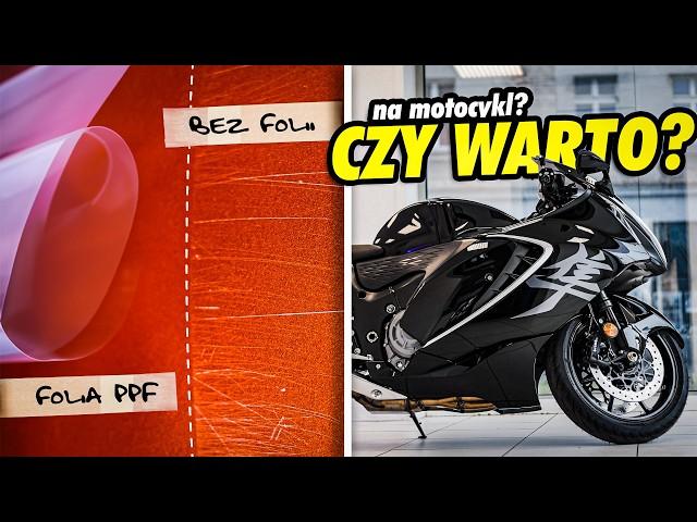 Po co okleiliśmy MOTOCYKL?! Do czego służy folia ochronna PPF?