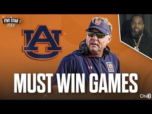 Auburn MUST Start Winning to Keep No. 4 Ranked Class Intact | 5-Star Flex