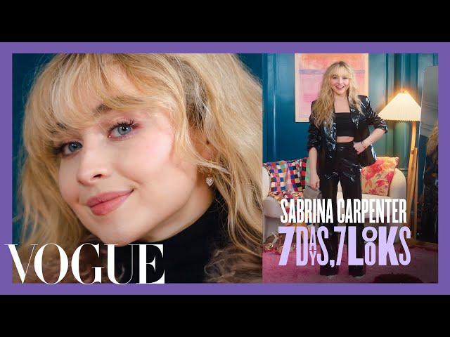 Every Outfit Sabrina Carpenter Wears in a Week | 7 Days, 7 Looks | Vogue