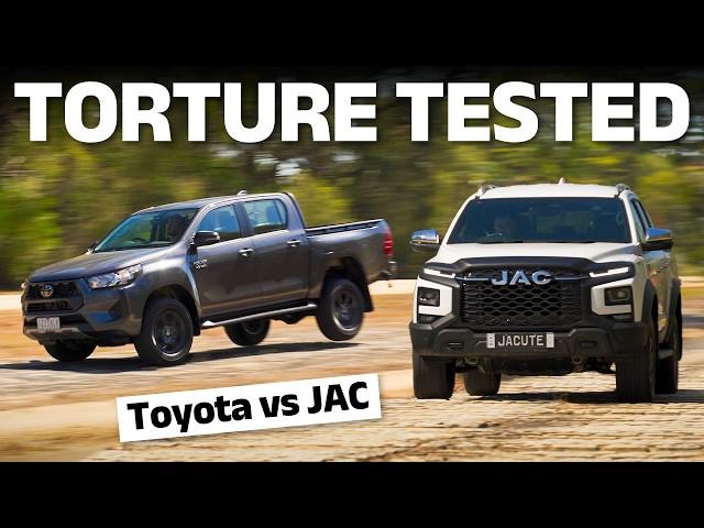 Toyota HiLux vs JAC T9 ultimate TORTURE test!