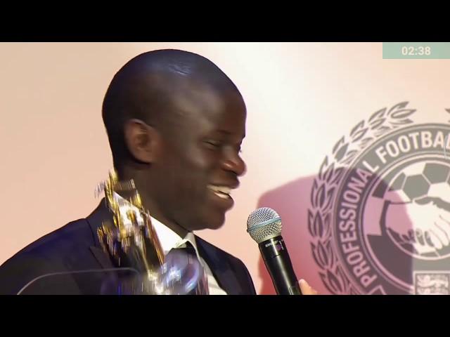 N'Golo Kante Win PFA Player Of The Year Awards 2017