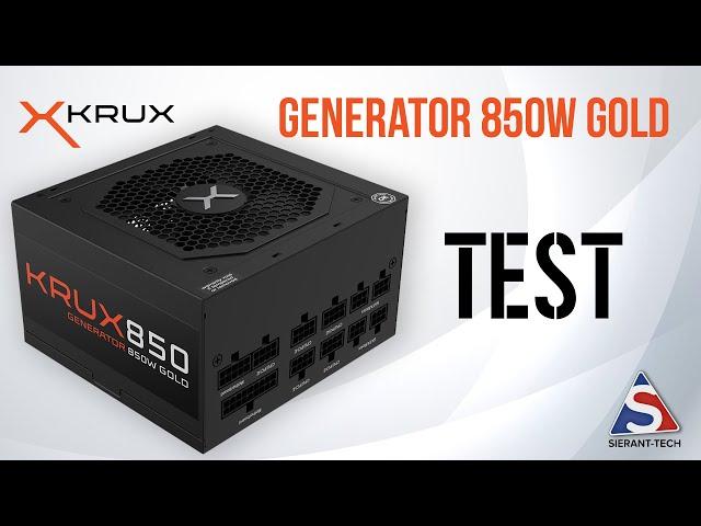 KRUX Generator 850W Gold VS Chieftronic PowerUp GPX - czyli jak zepsuć fajny zasilacz