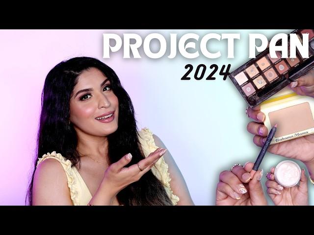 Introducing My Project Pan 2024 | Using Up My Makeup! | Shreya Jain