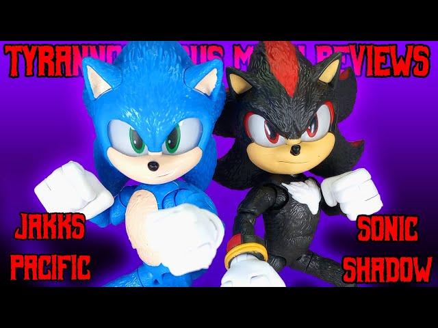 Jakks Pacific Sonic the Hedgehog 3 The Movie Sonic and Shadow figures review