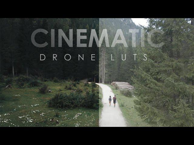 Drone Cinematic Luts - Take your drone footage to the next level!