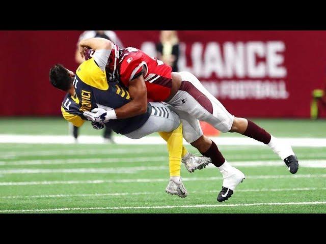 Hardest Hits of the 2019 AAF Season