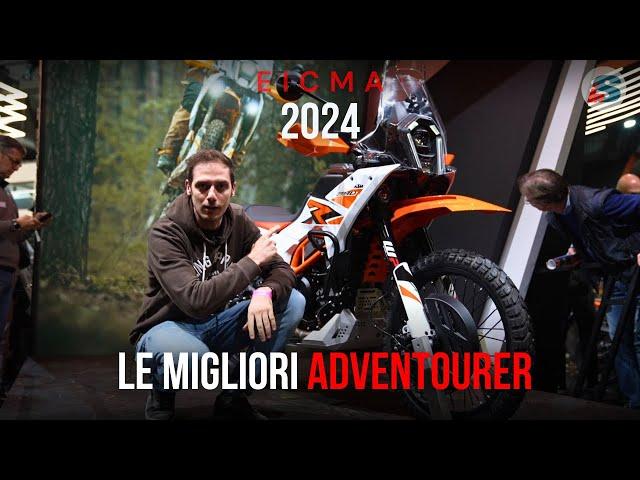 Eicma 2024: le migliori moto da adventouring