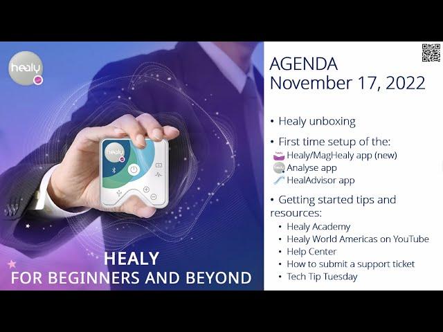 Healy for Beginners & Beyond - November 17, 2022