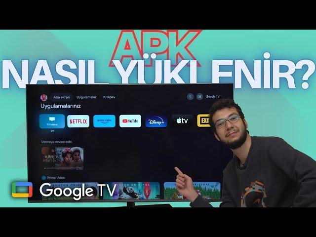 Google TV'ye APK İle Uygulama Nasıl Yüklenir? | Philips The One 65PUS8808 Ambilight TV