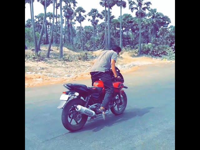 Pulsar 220  Rolling Burnout ( Ajay Varma ab ) vizag