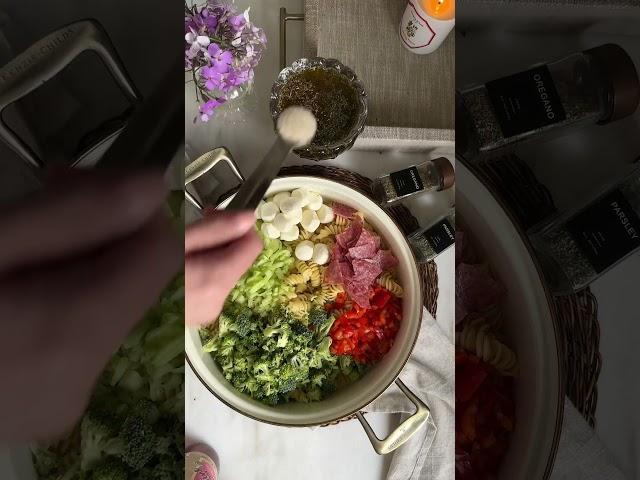 The recipe I’d eat everyday… #pastasalad