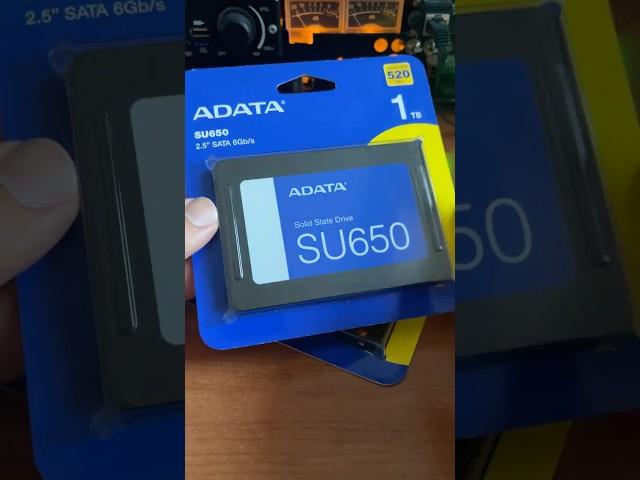 ADATA SU650 SATA SSD #unboxing & Test