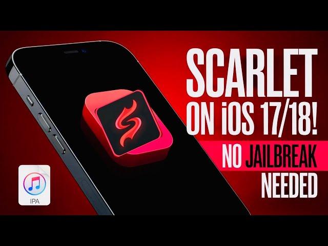 Install Scarlet on iPhone & iPad (iOS 17/18 ) | Install IPA Files on iPhone & iPad Latest Method