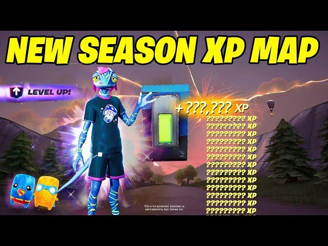 NEW SEASON Fortnite XP Map to LEVEL UP in Chapter 6 Season 3!