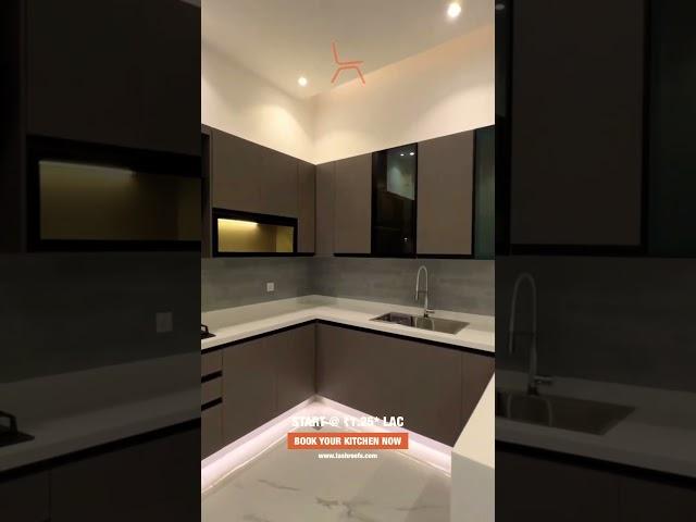 सबसे सस्ता Modular Kitchen अब LUCKNOW में, Best Modern Design & Full Space Utilisation of #kitchen
