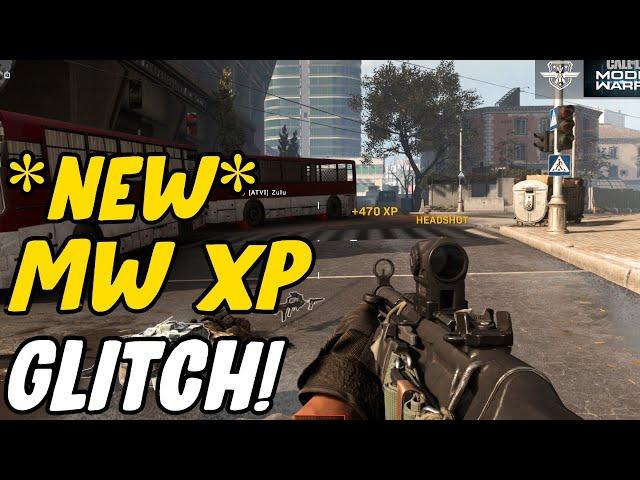 *NEW* MW XP GLITCH! BECOME MAX LEVEL NOW!