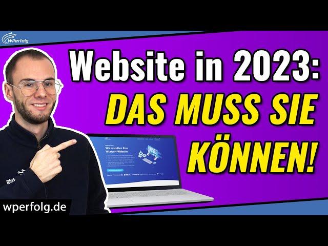 Was muss eine gute Website können (in 2025)? 10 wichtige Tipps, um eine moderne Webseite zu haben!