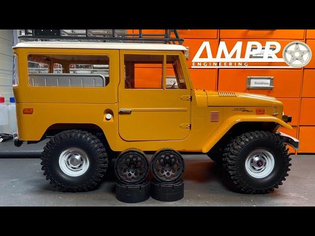 e435 - 1.9" Toyota FJ40 Wheels "NO MASKING"