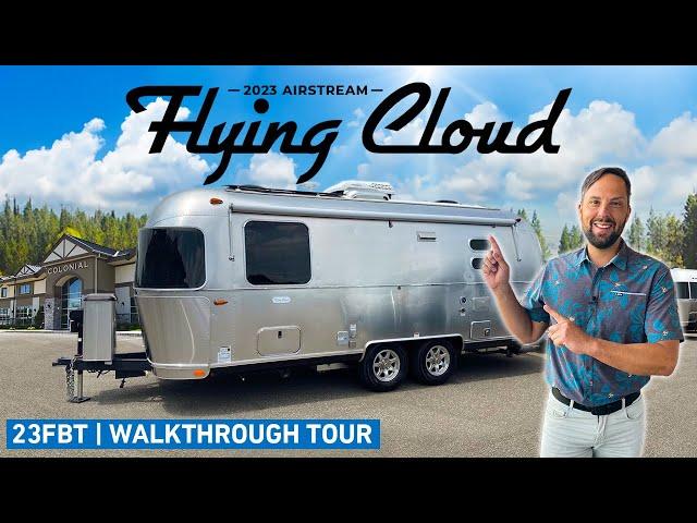 MOST POPULAR Airstream Travel Trailer | 2023 Flying Cloud 23FB Walk Through Tour