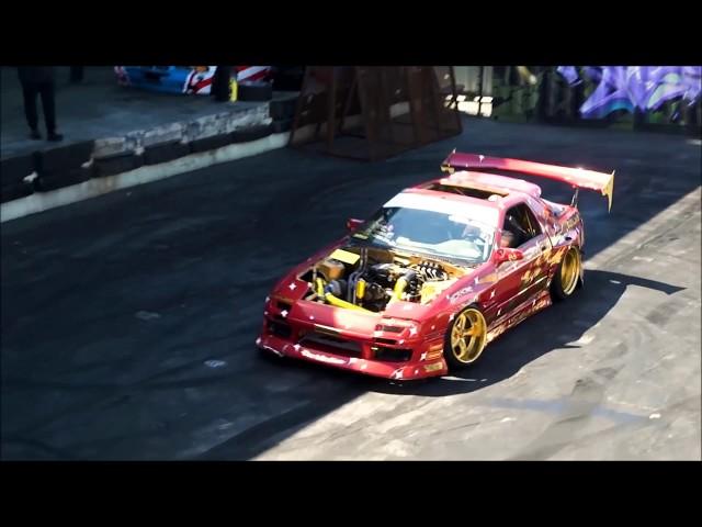 Best Of The Mazda RX7 TwerkStallion! Insane Flames, Drifts, Burnouts and 13B-REW Rotary Sound!