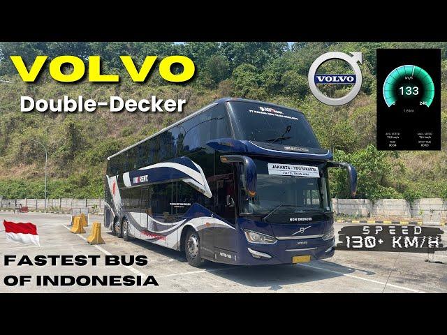 FLYING MACHINE of Indonesia  | VOLVO Double-Decker FIRST Class | The ULTIMATE Experience 