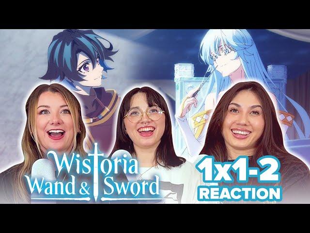 FIRST TIME WATCHING 🪄 Wistoria: Wand and Sword - 1x1 & 1x2 - Like a Lone Sword / As Though Undaunted