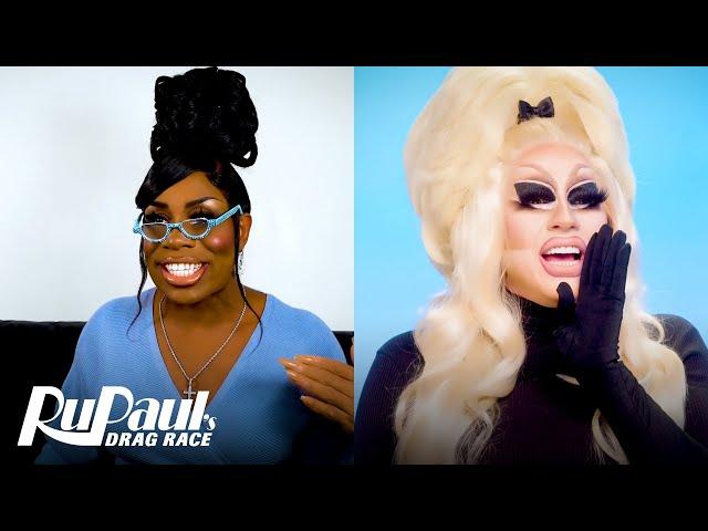 The Pit Stop S13 E12 | Trixie Mattel & Monét X Change Fire Up A Roast | RuPaul's Drag Race