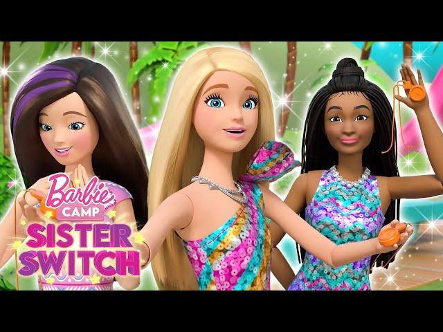 Barbie Camp Sister Switch | FULL SERIES + SONGS!