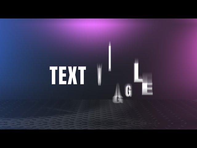 3 cool text animations - After effects tutorial