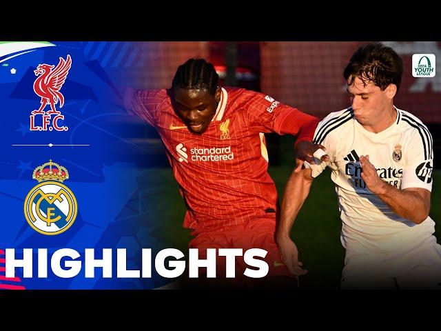 Liverpool vs Real Madrid | Highlights | UEFA Youth League 27-11-2024