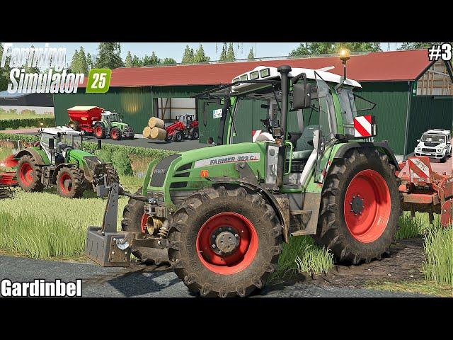 SPREADING LIME, PLOUGHING, HARROWING and FEEDING ANIMALS│GARBINDEL│FS 25│3