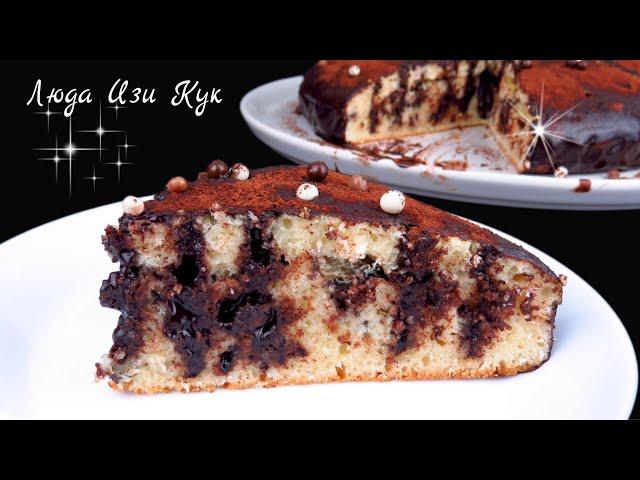  Chocolate kefir cake recipe. How to make kefir cake. Homemade chocolate cake #LudaEasyCook