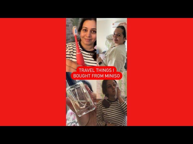 MINISO TRAVEL ESSENTIALS - Haul