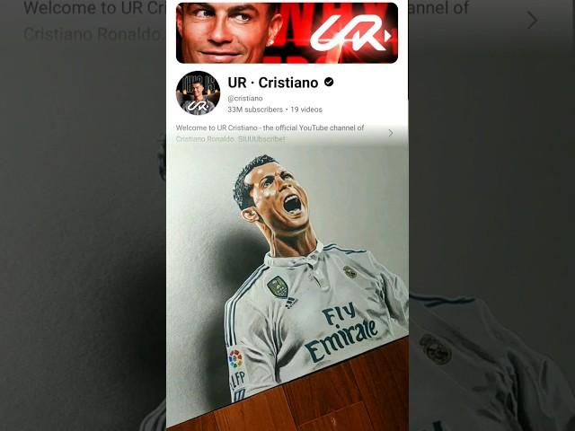 Mr Beast Vs UR Cristiano Drawing #shorts #youtubeshorts #shortsart #art #3dart #drawing #urcristiano